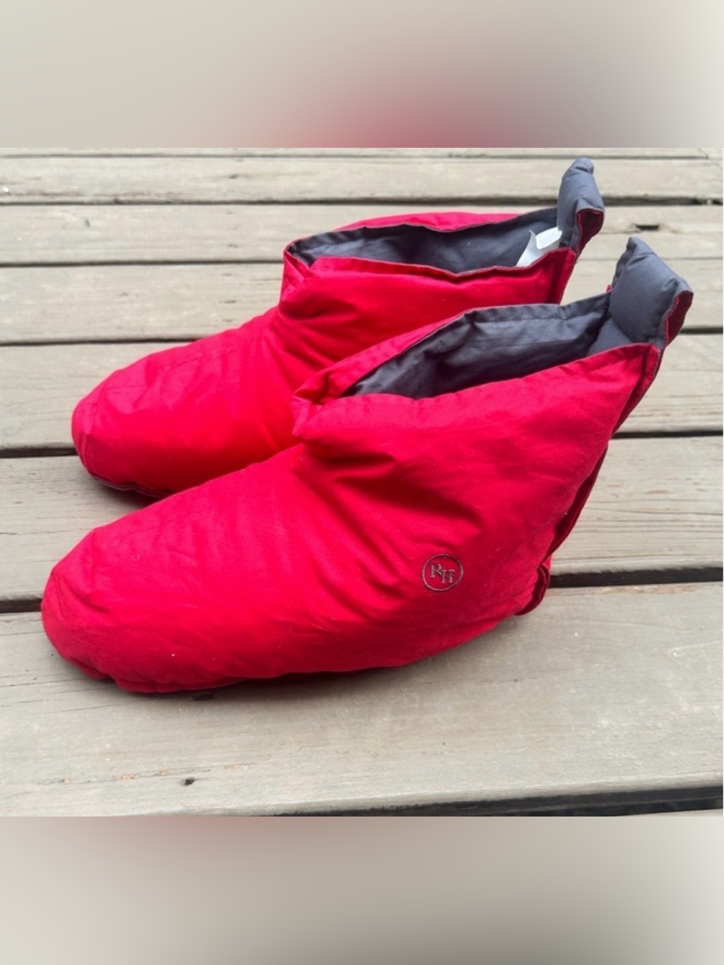 Restoration Hardware Foot Duvet Duck Down Slippers, Womens Sizlzwxs — image 2 of 2